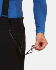 KILPI METHONE-M Černé pánské lyžařské kalhoty