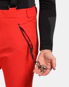 KILPI METHONE-M Červené pánské lyžařské kalhoty