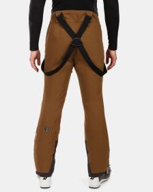 KILPI METHONE-M Hnědé pánské lyžařské kalhoty