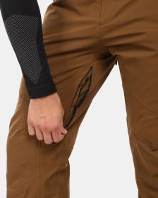 KILPI METHONE-M Hnědé pánské lyžařské kalhoty
