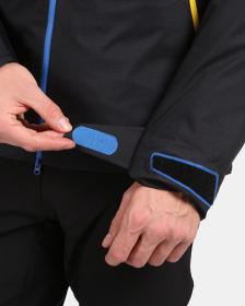 KILPI METRIX-M Černá pánská nepromokavá outdoorová bunda