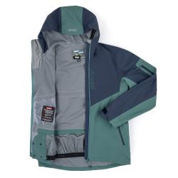 KILPI METRIX-M Čierna pánska outdoorová bunda