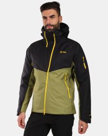 KILPI METRIX-M Zelená pánská nepromokavá outdoorová bunda
