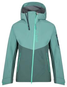 KILPI METRIX-W Tmavě zelená dámská outdoorová bunda