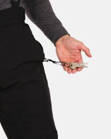 KILPI MIMAS-M Čierne pánske lyžiarske nohavice