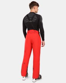 KILPI MIMAS-M Červené pánské lyžařské kalhoty