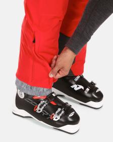 KILPI MIMAS-M Červené pánske lyžiarske nohavice