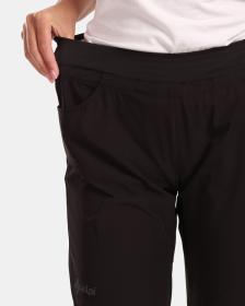 KILPI MIMI-W Čierne dámske outdoorové nohavice