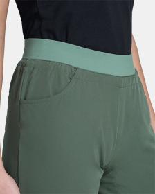 KILPI MIMI-W Tmavozelené dámske outdoorové nohavice