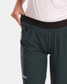 KILPI MIMI-W Tmavozelené dámske outdoorové nohavice