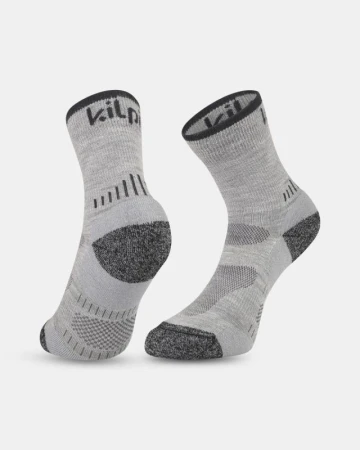 KILPI MIRIN-U Tmavě šedé unisex outdoorové ponožky KILPI MIRIN-U Tmavě šedé unisex outdoorové ponožky