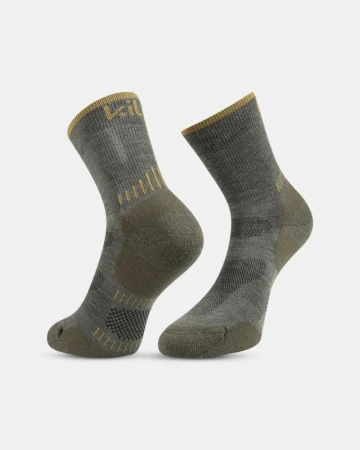 KILPI MIRIN-U Zelené unisex ponožky