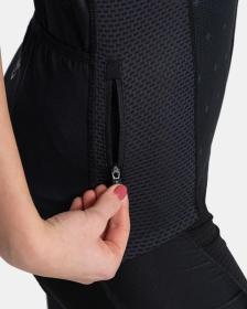 KILPI MOATE-W Černý dámský cyklistický dres POUZE 36 (VÝPRODEJ)