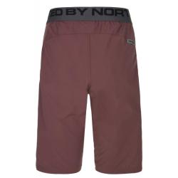 Kilpi MOATE-W tmavě červený cyklistický dres + Kilpi TRACKEE-W tmavě červené cyklistické kraťasy