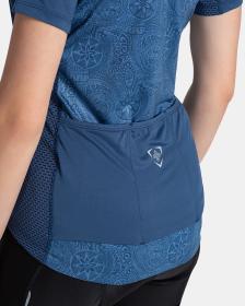 KILPI MOATE-W Tmavomodrý dámsky cyklistický dres