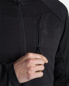 KILPI MONTALE-M Černá pánská mikina