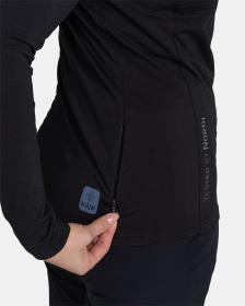 KILPI MONTALE-W Čierna dámska mikina