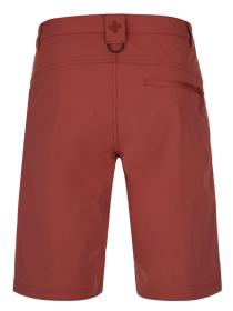 Kilpi MORTON-M tmavě červené outdoorové kraťasy
