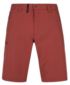 Kilpi MORTON-M tmavě červené outdoorové kraťasy