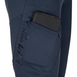 Kilpi MOUNTERIA-W Tmavomodré dámske outdoorové legíny