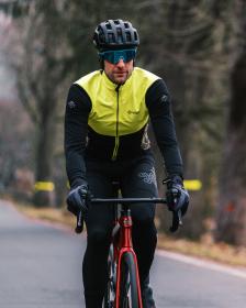 Kilpi MOVETO-M žltý pánsky cyklistický dres