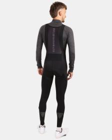 KILPI MOVI-M Čierne pánske cyklistické nohavice