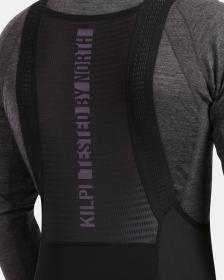 KILPI MOVI-M Čierne pánske cyklistické nohavice