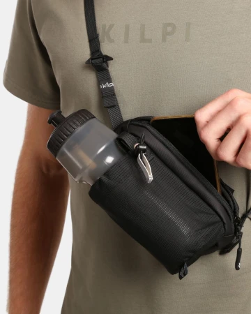 KILPI MULTIPLE-U Černá unisex ledvinka