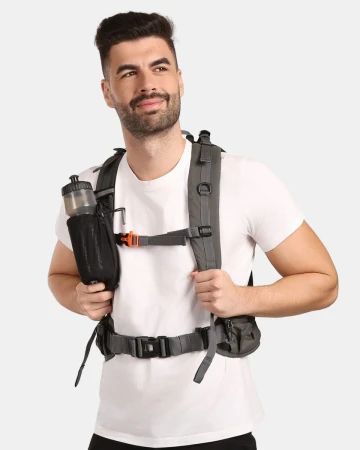 KILPI MULTIPLE-U Černá unisex ledvinka