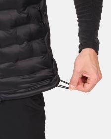 KILPI NAI-M Černá pánská zateplená vesta