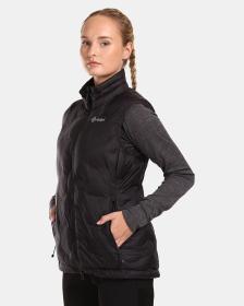 KILPI NAI-W Černá dámská zateplená vesta