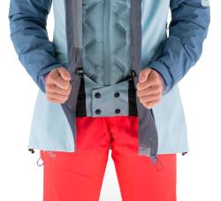 Kilpi NALAU-W modrá dámská bunda