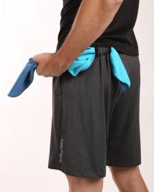 KILPI NANTES-M Černé pánské fitness šortky