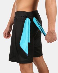 KILPI NANTES-M Černé pánské fitness šortky