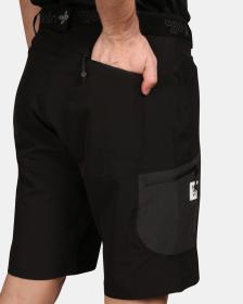 KILPI NAVIA-M Černé pánské šortky