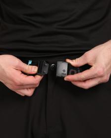 KILPI NAVIA-M Černé pánské šortky