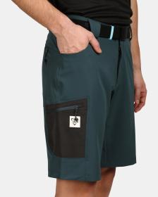 KILPI NAVIA-M Tmavě zelené pánské šortky