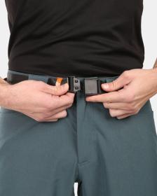 Kilpi NAVIA-M Tmavě zelené pánské outdoor šortky