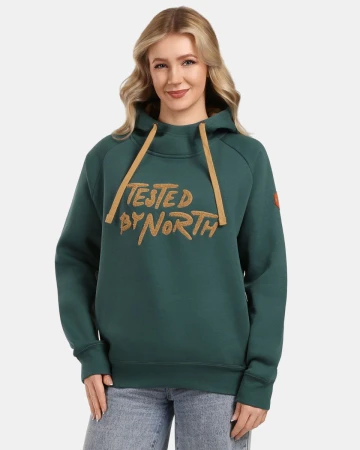 KILPI NEA-W Tmavě zelená dámská mikina