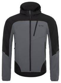 Kilpi NEATRIL-M tmavě šedá pánská softshellová bunda Kilpi NEATRIL-M tmavě šedá pánská softshellová bunda