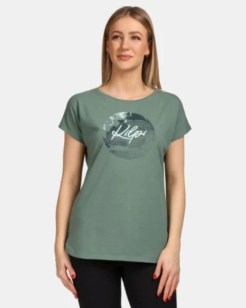 KILPI NELLIM-W Khaki dámské tričko KILPI NELLIM-W Khaki dámské tričko