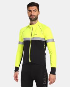 KILPI NERETO-M Žlutá pánská softshellová cyklistická bunda