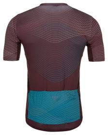 Kilpi NERITO-M tmavě červený pánský cyklistický dres