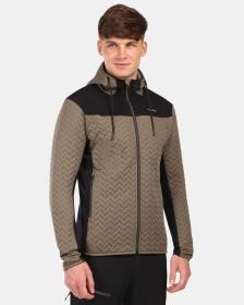 KILPI NEVIA-M Zelená pánská zateplená fleecová mikina