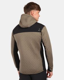 KILPI NEVIA-M Zelená pánská zateplená fleecová mikina