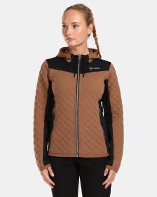 KILPI NEVIA-W Hnědá dámská mikina