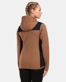 KILPI NEVIA-W Hnědá dámská mikina