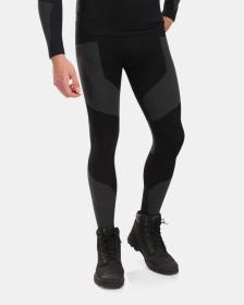 KILPI NIEL-M Čierne pánske termo nohavice KILPI NIEL-M Čierne pánske termo nohavice