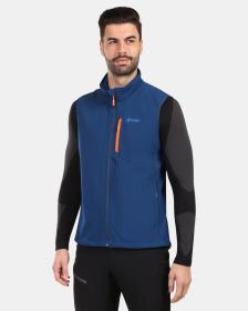KILPI NOIL-M Tmavomodrá pánska softshellová vesta