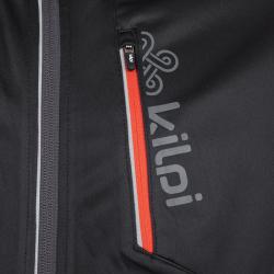 KILPI NORDIM-M Černá pánská běžecká bunda